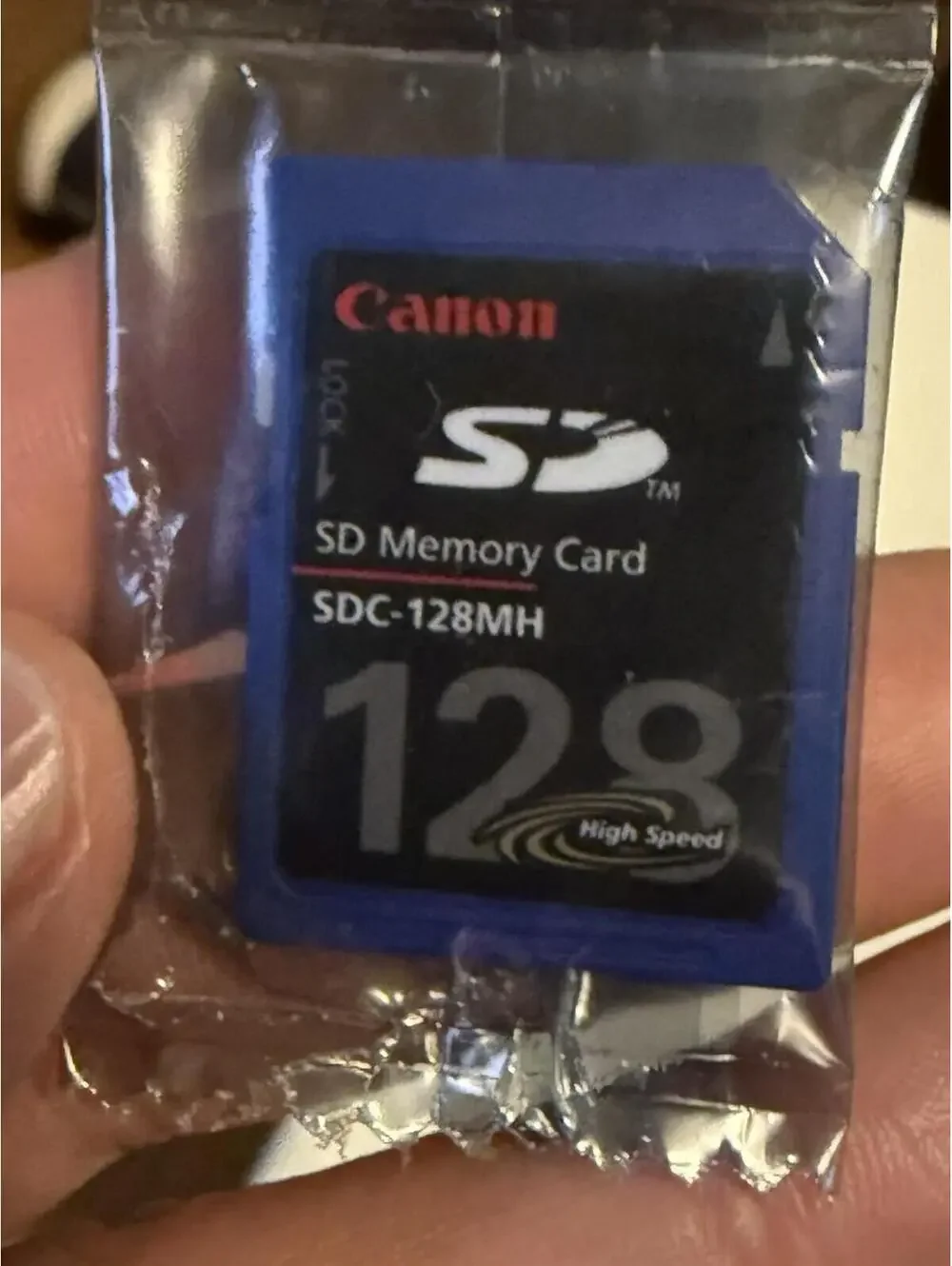 Canon SD 128MB Memory Card Secure Digital Phone/Camera/Camcorder/PDA SDC-128MH